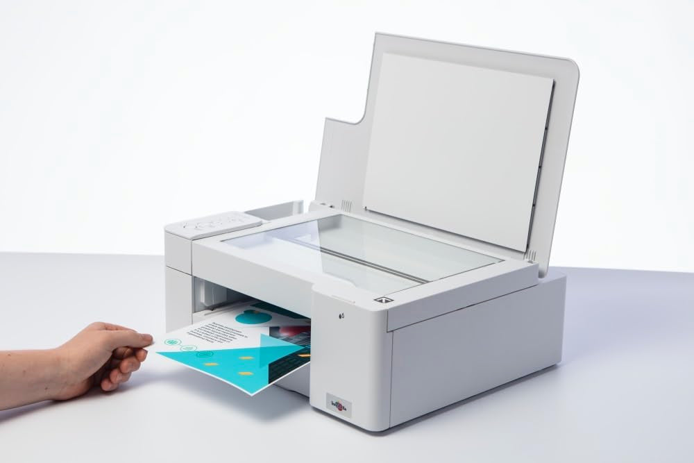 Brother DCP-J1200W 3-in-1 color inkjet multifunction device (printer, scanner, copier) with WLAN.