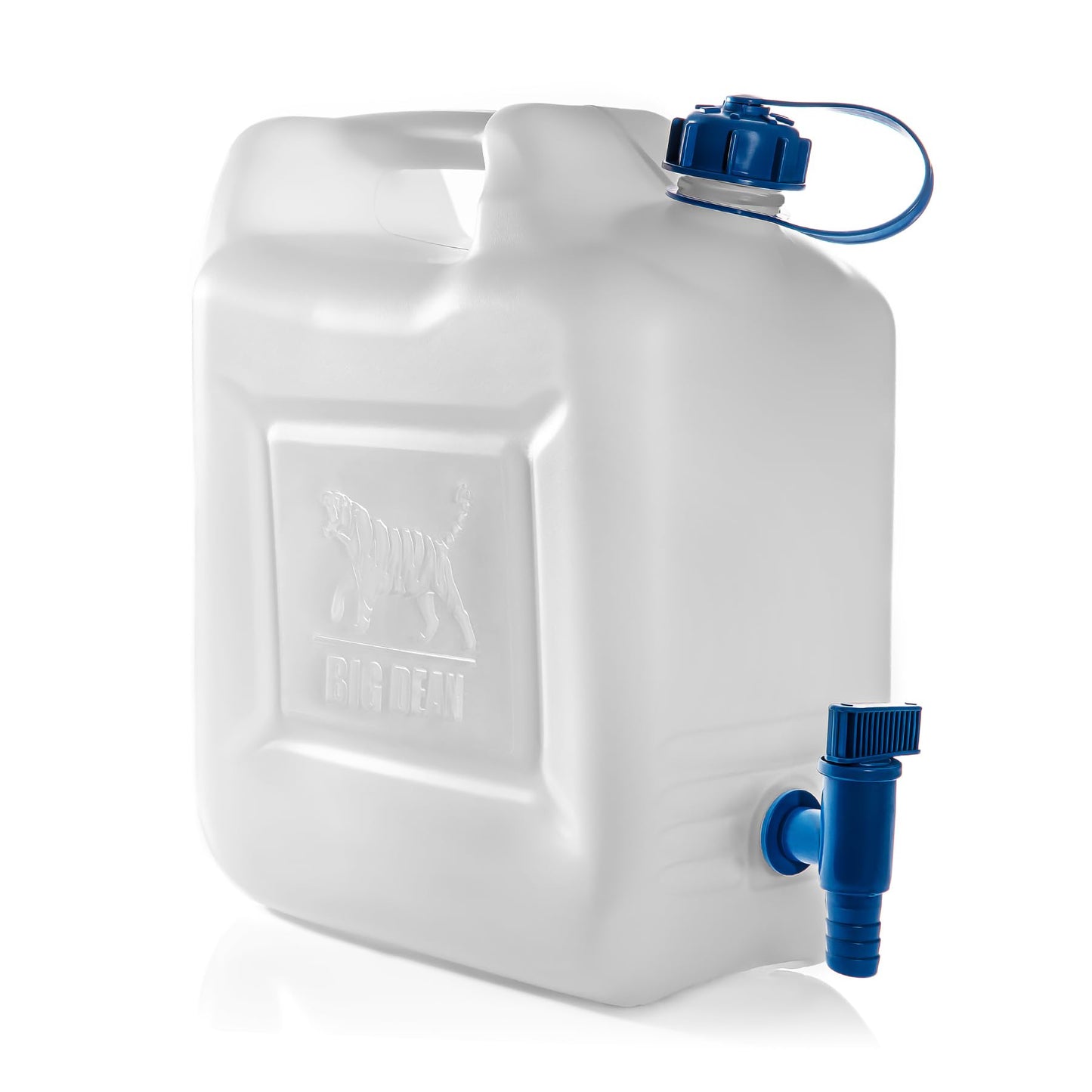 BigDean 3X Water Canister 12L Drinking Water Container, Water Container with Tap, Food Grade, suitable for 10-12 liters, -20 to +70 degrees Celsius Travel Canister