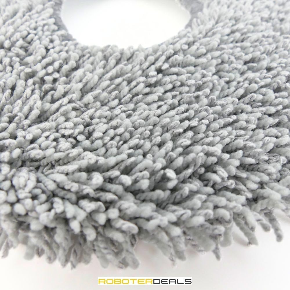 Robot Deals - Mop cloth, mop bracket (2 pieces) including pads for Dreame L20 Ultra robotic vacuum cleaner.