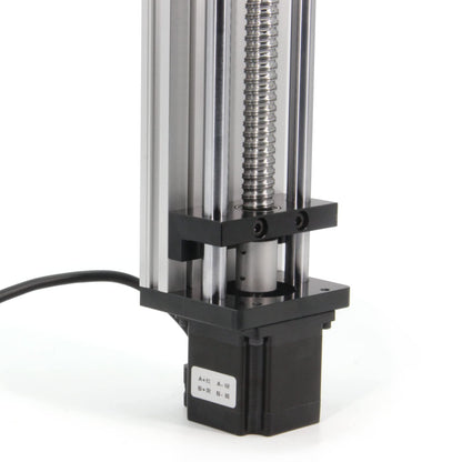 Befenybay 400mm effective travel length Double optical axis guide ball screw SFU1605 with NEMA23 stepper motor for DIY CNC mill parts X Y Z linear table actuator and 3D printer.