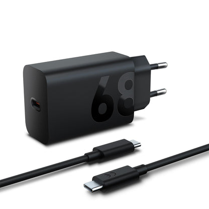 Lenovo USB-C wall charging cable with adapter | 68W | 1.5m | specifically for tablets