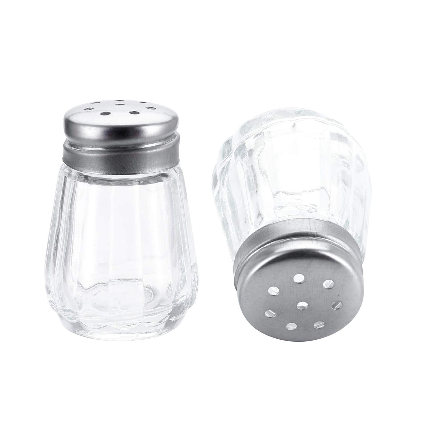 TOPZEA 30pcs Salt and Pepper Shaker, Mini Spice Shaker, Glass Kitchenware for Home, Wedding, Car, Camping, RV, Beach Vacation