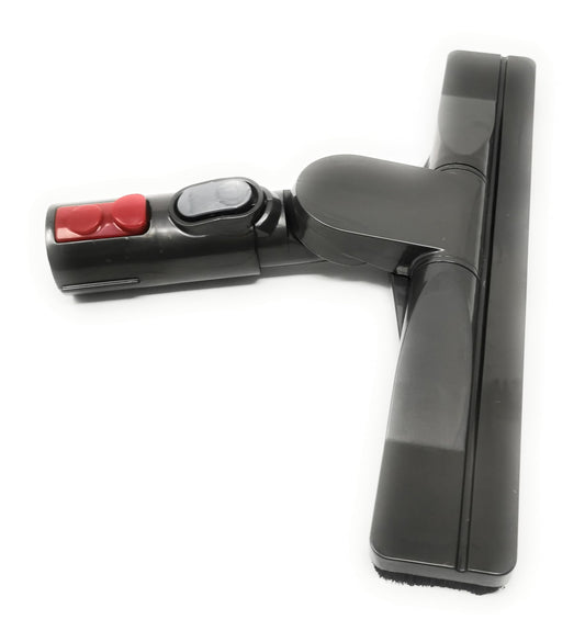 Flexible parquet nozzle, parquet brush, brush compatible with Dyson vacuum cleaners (with adapter for Big Ball, Big Ball 2, CY22 CY23)