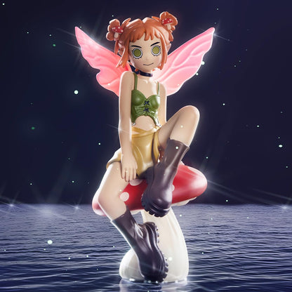 POP MART Peach Riot Punk Fairy Series 3PC Action Figures Collectible Art Toy Collectibles Collection Toy Figures Gift