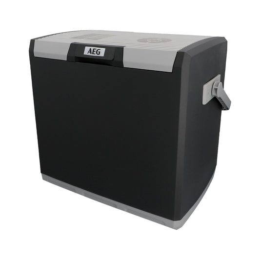 AEG Automotive Thermoelectric Cool Box KK 28 liters, 12/230 volts for car and socket, black