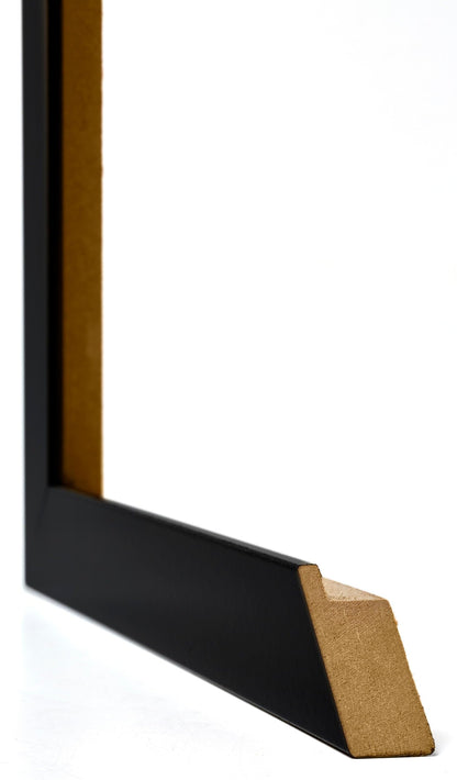 Your Decoration - Picture Frame 75x100 cm - Black High Gloss - MDF Frame with Acrylic Glass - Non-Reflective - 75x100 Size - Mura