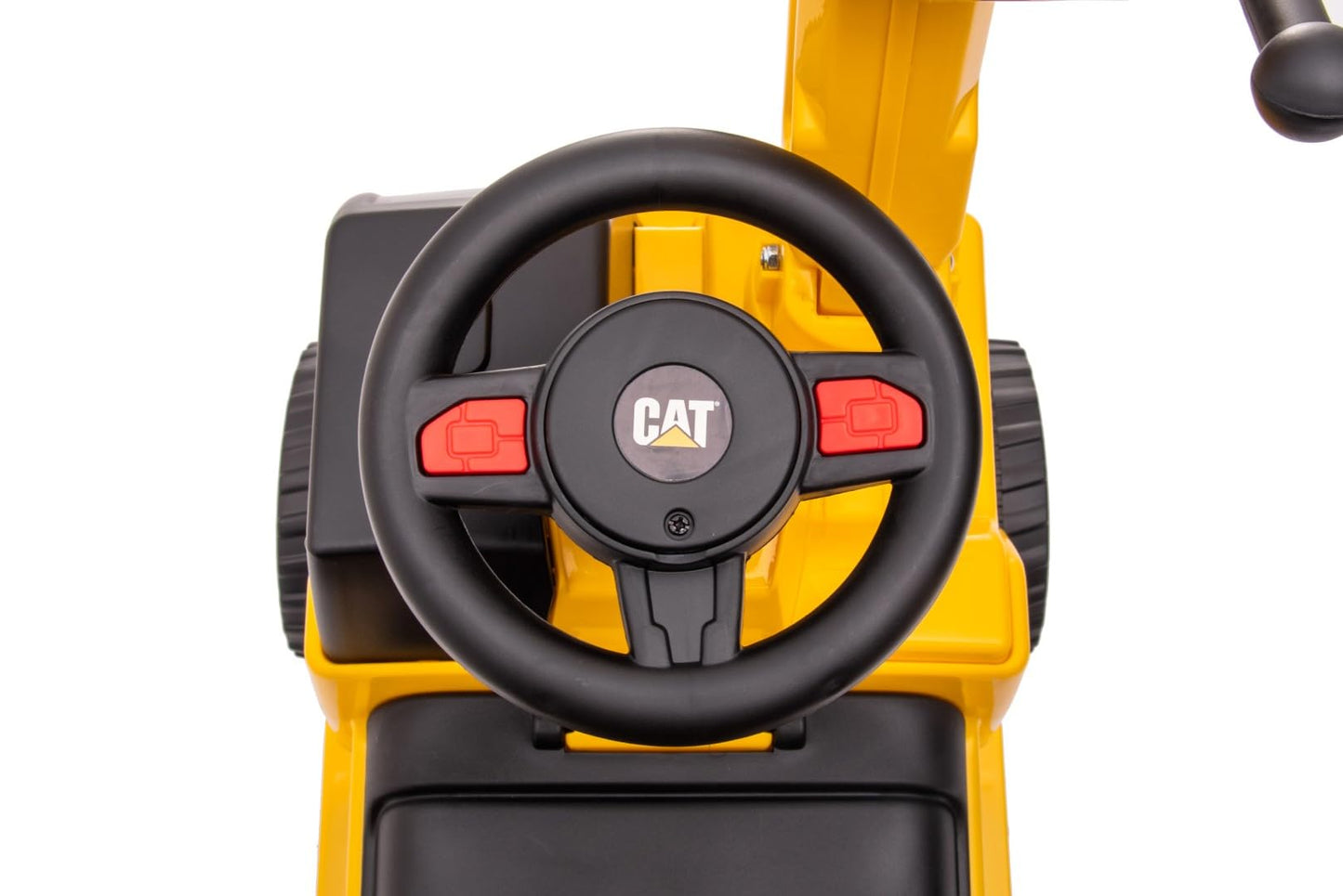 Sun baby sit-on excavator with built-in storage compartment, digger for kids, kids excavator with 2 sound buttons, sandbox digger, ride-on excavator, shovel excavator, suitable for children aged 1 year and older.