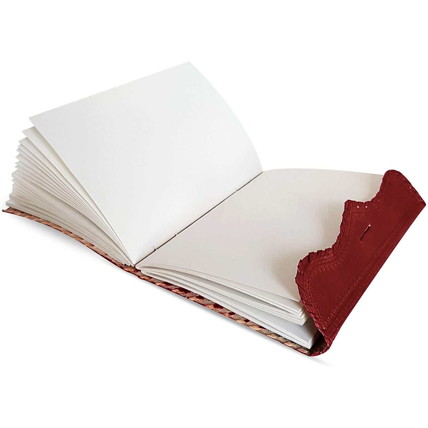 25.4 cm Leather Journal with Lock, Writing Pad, blank, Notebook, handmade, for Men and Women, unlined paper, best gift, Art Sketchbook, Travel Journal, for Writing.