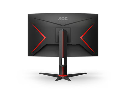 AOC Gaming C27G4ZXE - 27-inch FHD Curved Monitor, 280Hz, 1ms, HDR10, FreeSync Premium (1920x1080, HDMI, DisplayPort) black/gray