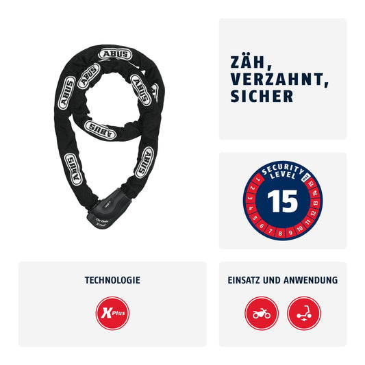 ABUS CityChain X-Plus 1060/170, lock-chain-combination, 2012, black, standard