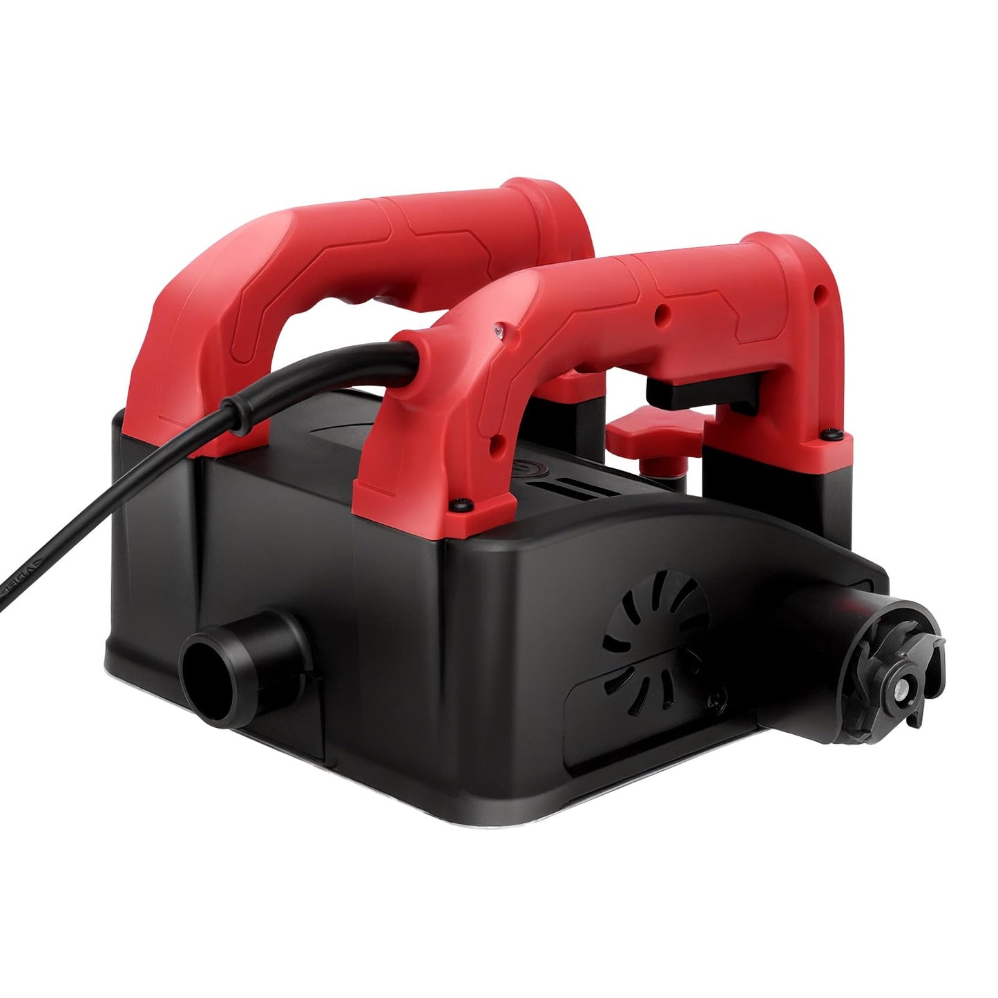 1200W Concrete grinder, 3000 R/min renovation grinder for plaster, mortar, screed, and gypsum walls. Includes transport case for easy storage and transport.