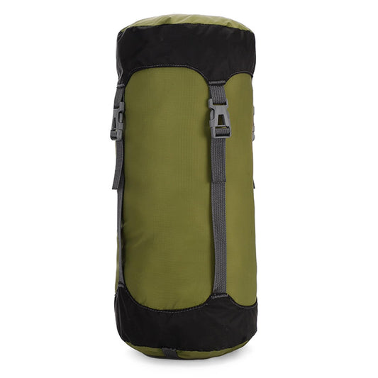 TRIWONDER Compression Sack Water-Resistant and Ultra-Lightweight, Sleeping Bag Storage Bag with Dust Flap for Sleeping Bag Backpacking, Hiking, Camping, Traveling (L, Green)