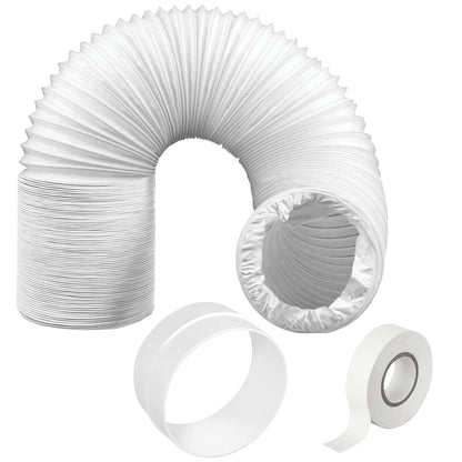 Air conditioning hose, PVC hose, extension, 6m, 12.7cm, Spares2go.