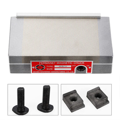 Magnetic chuck magnetic chuck magnetic table chuck permanent magnetic chuck magnetic chuck block high-precision magnetic chuck for grinding machines EDM magnets sucker suction force grinding machine clamping chuck