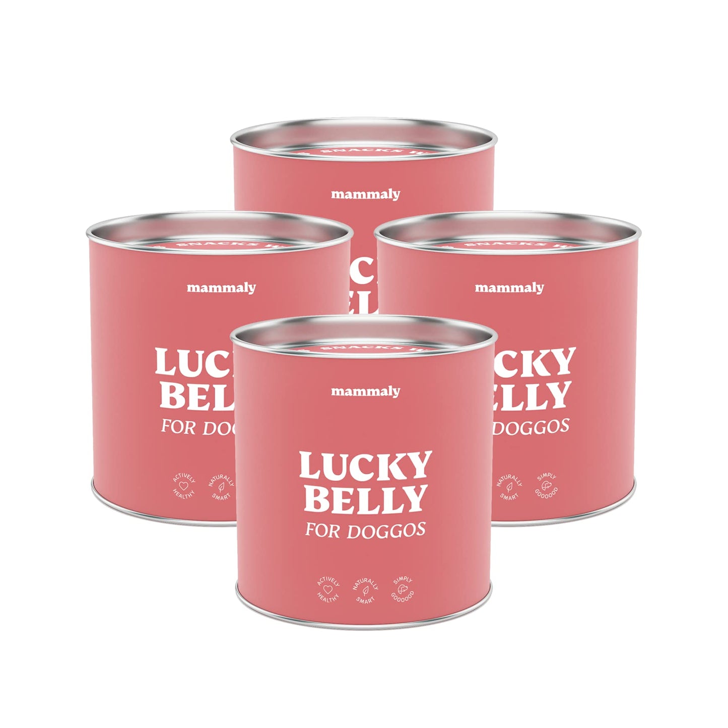 9-in-1 Probiotics for Your Dog - Lucky Belly 440 Drops (1.3kg) by mammaly - For stomach and digestive issues for gastrointestinal health, digestive snacks for grass eating and stool-eating treats with chicken.