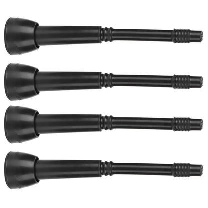 4 pieces of rubber milking machine teat black leak-proof teat rubber liners for milk sheep milking machines used