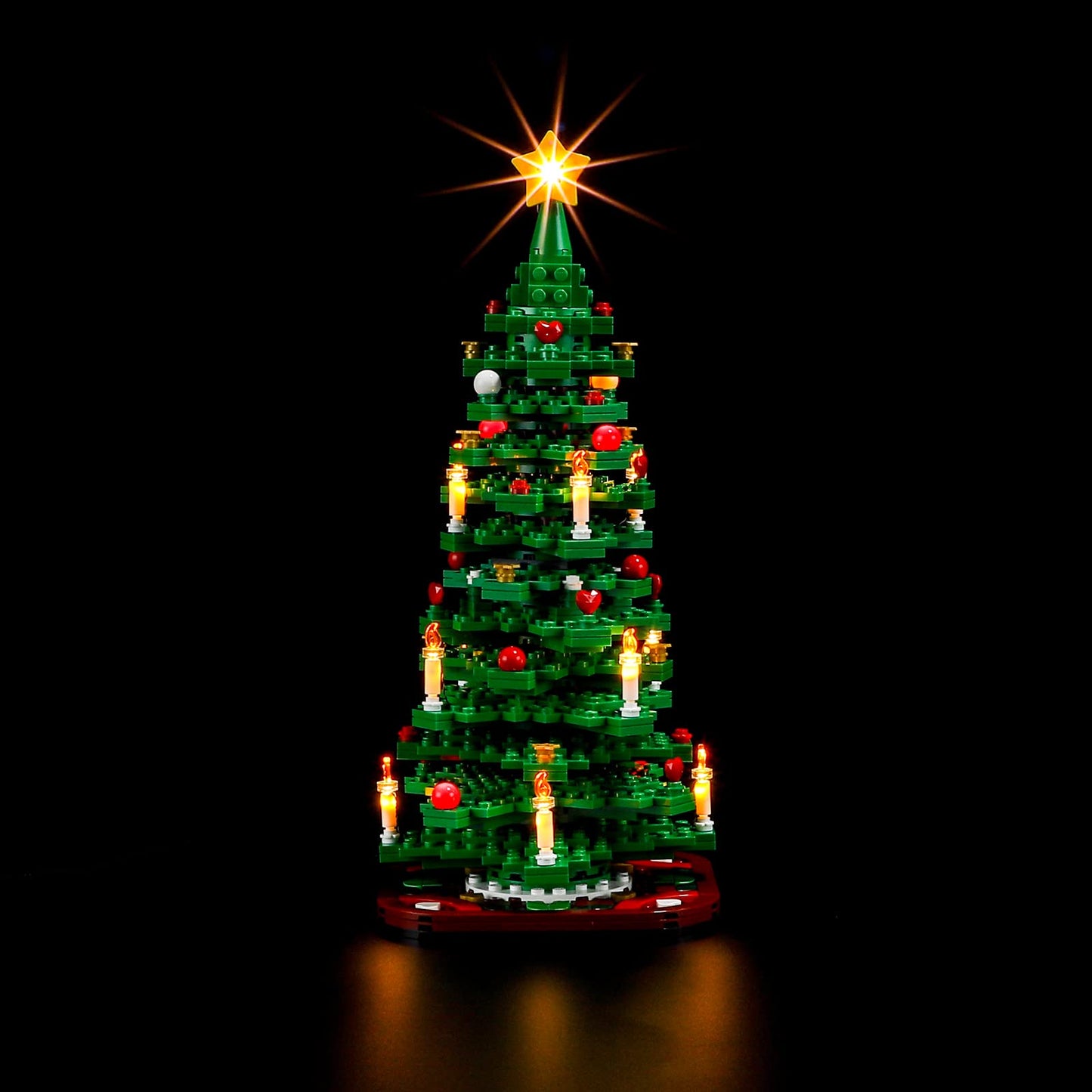 BRIKSMAX LED light for Lego Christmas tree 40573 - Compatible with Lego building blocks model - Without Lego set