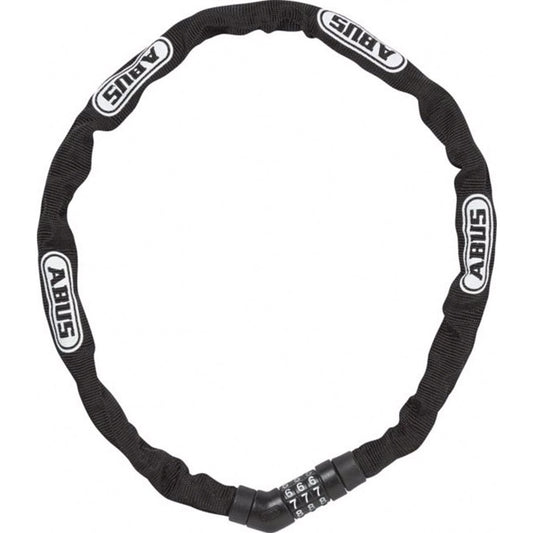ABUS chain lock Steel-O-Chain 4804C - Combination lock made of special steel - ABUS security level 3 - 75 cm - Black.