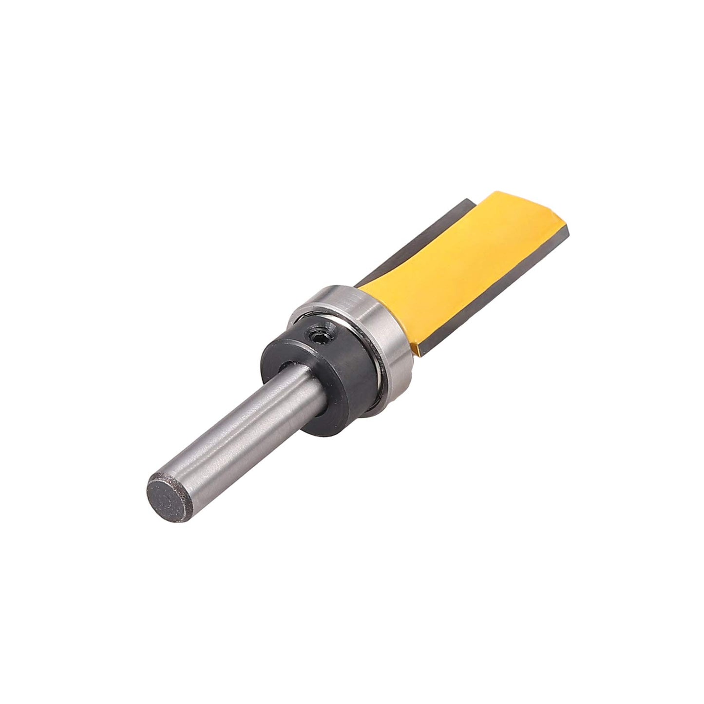 AUTOUTLET 4pcs Flush Trim Router Bit Set with 8mm Shank, Copy Router Bit Top Cutter Slot Cutter Rod Cutter, made of steel, wood cutter professional router woodworking cutting tool