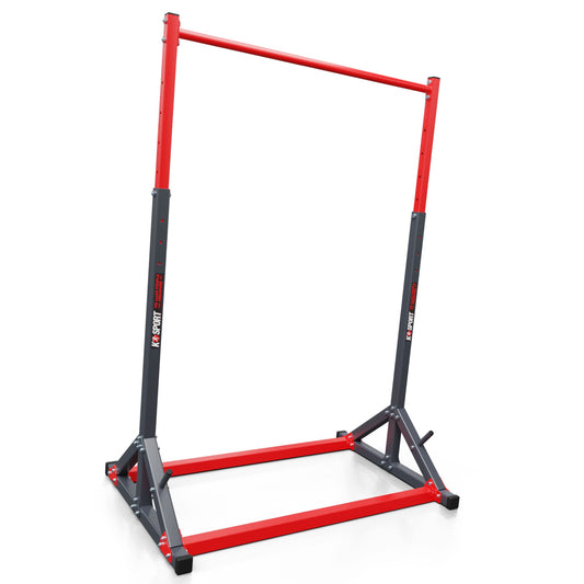 K-Sport: Stationary pull-up bar up to 140kg, free-standing pull-up tower with pull-up bar & weight holder I pull-up tower for muscle training I Pull Up Mate, incl. E-Book