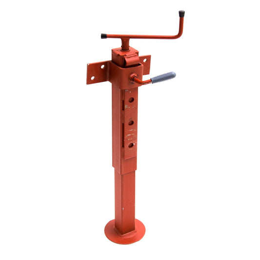 Tractor trailer tipper support crank trailer brace with clamp 70x500
