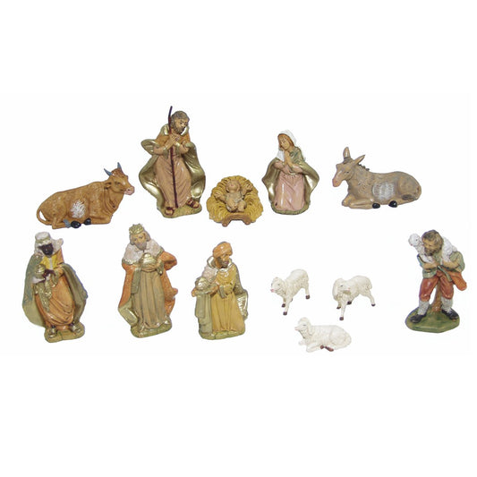 Alfred Kolbe Nativity Christmas Nativity figurines, Colorful