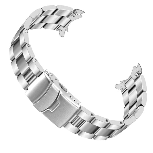 Join 20mm 22mm Stainless Steel Watch Band Curved Ends Metal Bracelet Quick Release Replacement Strap for Men Women Deployment Clasp Black Silver