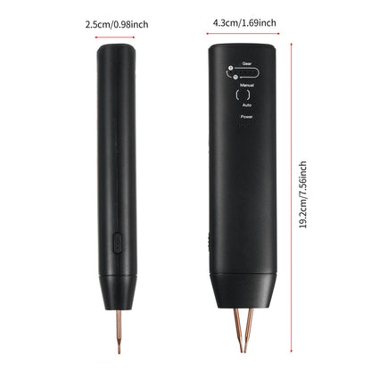 Shkalacar spot welder, portable battery spot welder with automatic and manual modes, 11 adjustable levels, mini spot welder for welding batteries.