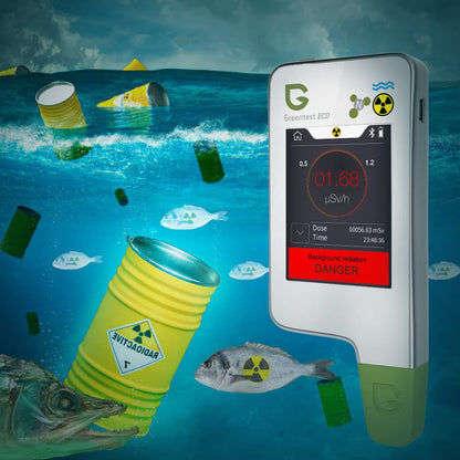 6in1 Greentest Eco 5 + Fish + TDS Geiger counter Nitrate tester Radiation detector Radiation meter