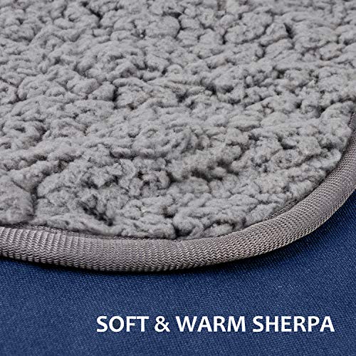 Kato Tirrinia camping blanket outdoor blanket picnic blanket travel blanket, love blanket sex blanket waterproof outdoor blanket, fleece thermal outdoor camping mat ultra light warm blanket 150x200, Navy