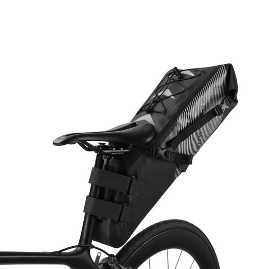 ROCKBROS Bike Saddle Bag 100% Waterproof IPX7 10L Bicycle Bag Rear Seat Bag