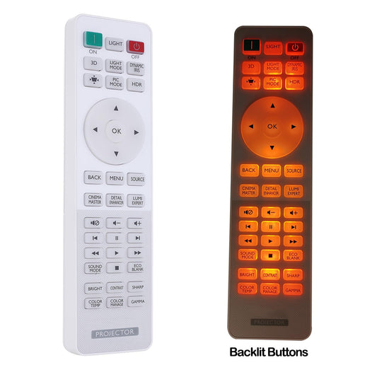 Aimdio RCV012 RCV015 remote control for BenQ W1090 TH683 W1070+ W2000 W2000+ W1110 HT1075 HT1085ST HT2150ST HT2050 MH684 TH670 W1075 W1080ST+ W1120 W3000 HT2550 W1700 TK800M projector.