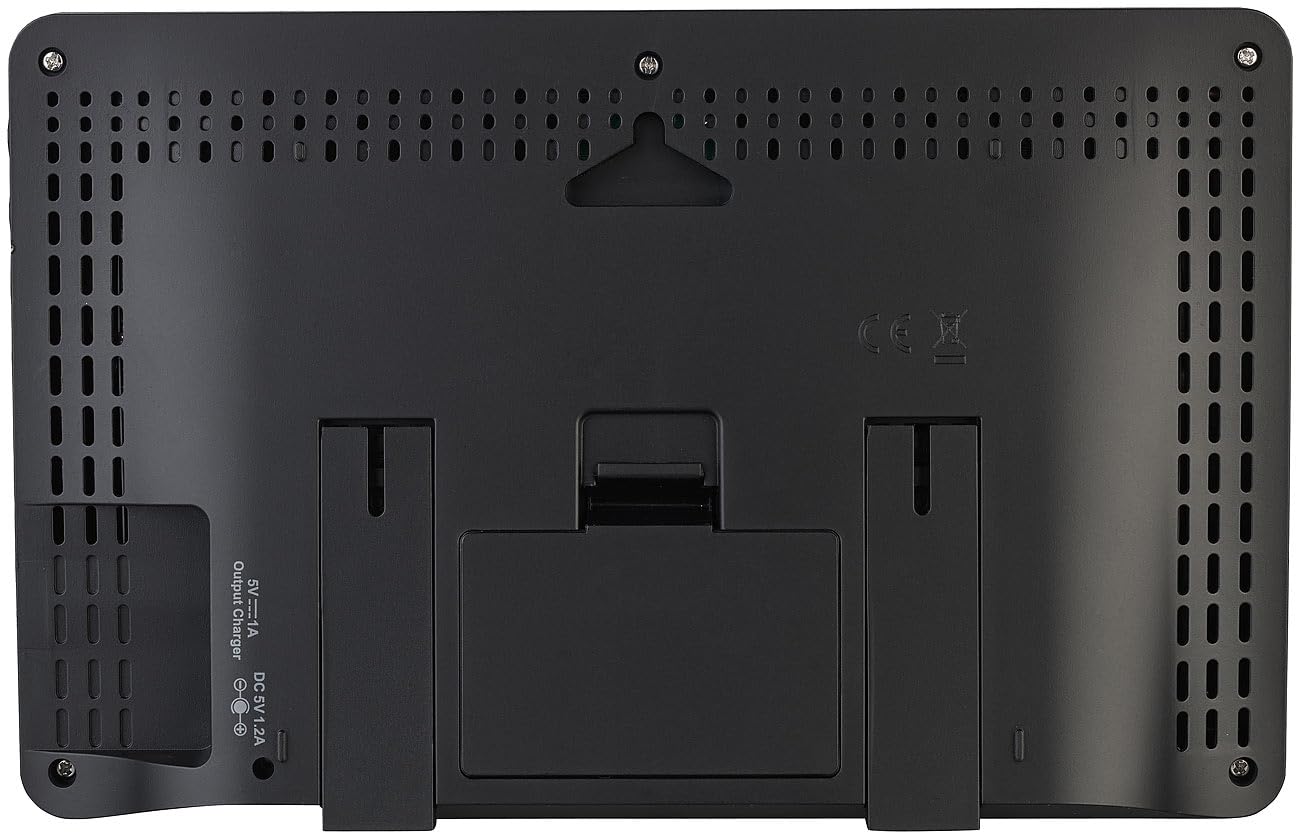 infactory WiFi Weather Station: Internet-operated wireless weather station with UV index and weather trend, outdoor sensor, and app (WiFi enabled with forecast, outdoor sensors).