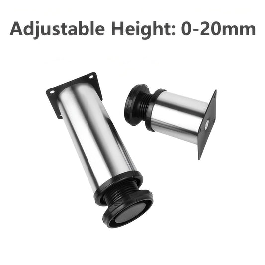 Qrity 4X Table Leg, Furniture Feet, Adjustable 350mm Furniture Legs for Tables, Desks, DIY Furniture, Sofas, Cabinets, etc.