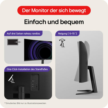 LG Electronics 34WR50QK-B.AEU UltraWide 1800R Curved QHD Monitor 34", 3440 x 1440, 21:9, 5ms GtG, 100 Hz, HDR10, 99% sRGB, PBP mode, OnScreen Control, AMD FreeSync - Black