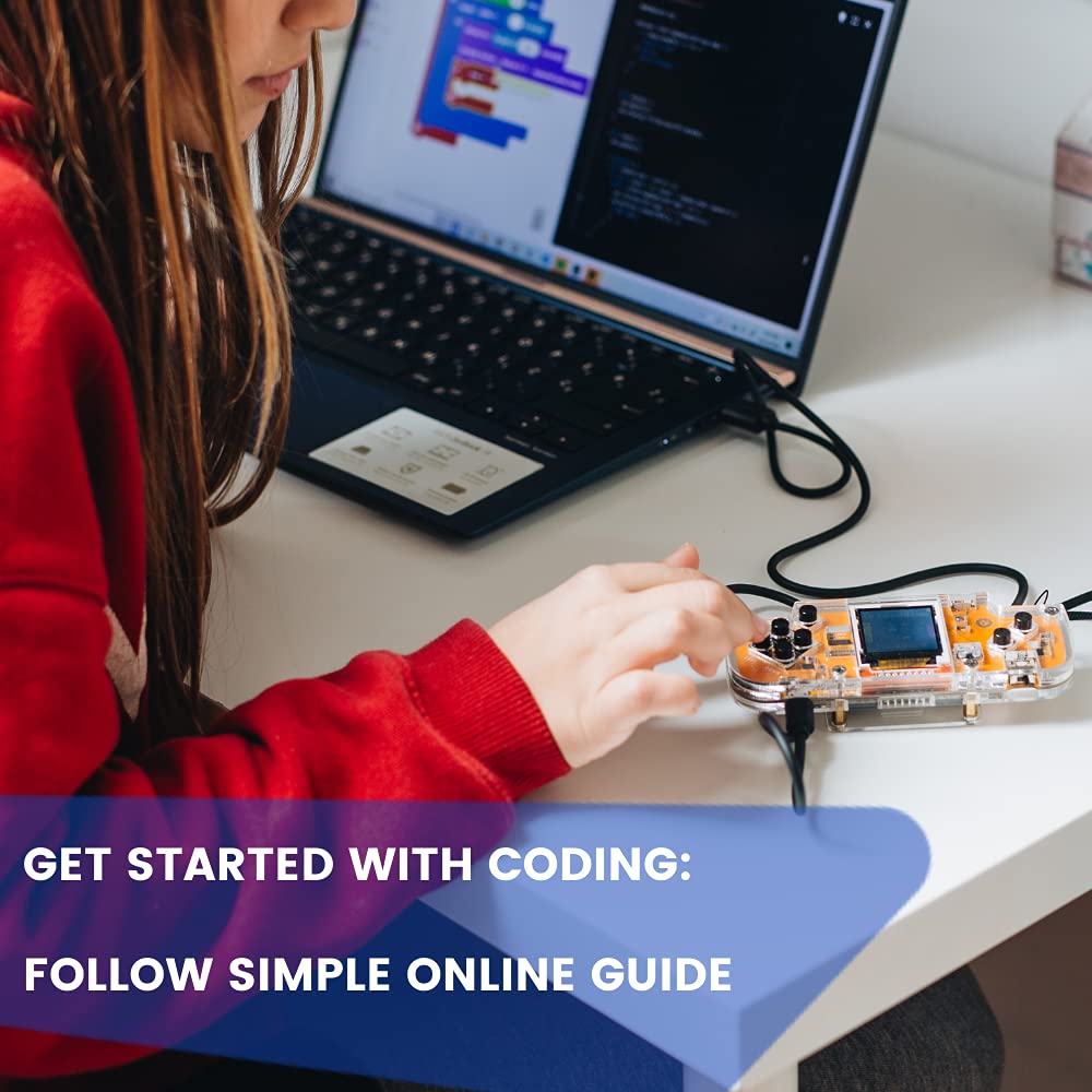 CircuitMess Nibble - DIY game console kit | Educational science kit for kids | STEM projects for kids 9 and up |