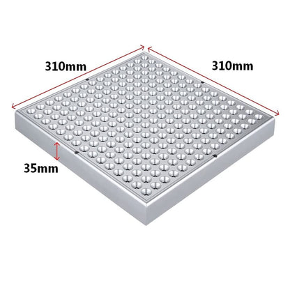 YRHome 45W LED Plant Lamp 225 LEDs Red&Blue Plant Indoor Garden Grow Light Plant Plant light Plant light Pendant light Growth lamp 310 * 310 * 35mm 2835 LED Chip (1X45w)