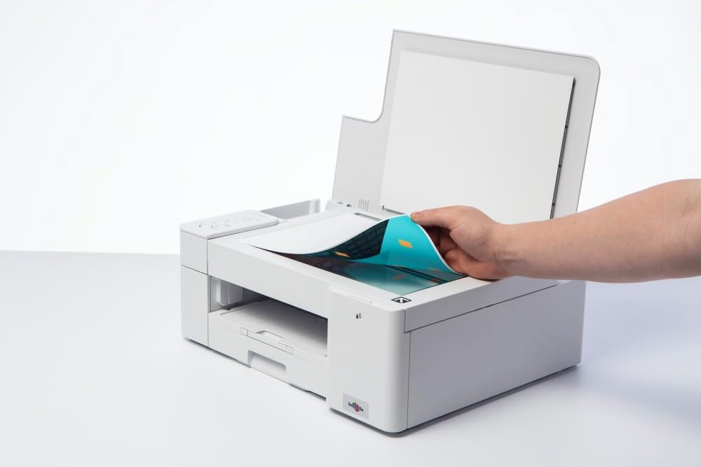 Brother DCP-J1200W 3-in-1 color inkjet multifunction device (printer, scanner, copier) with WLAN.
