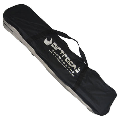 Airtracks Men's Snowboard Set Freeride Freestyle - Refractions Game Wide Snowboard 159 - Softbinding Master L - SB Bag