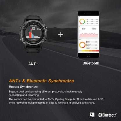 Magene S3 + speed sensor and cadence sensor, ANT+ and Bluetooth 4.0 Wireless bike speed sensor RPM bike computer