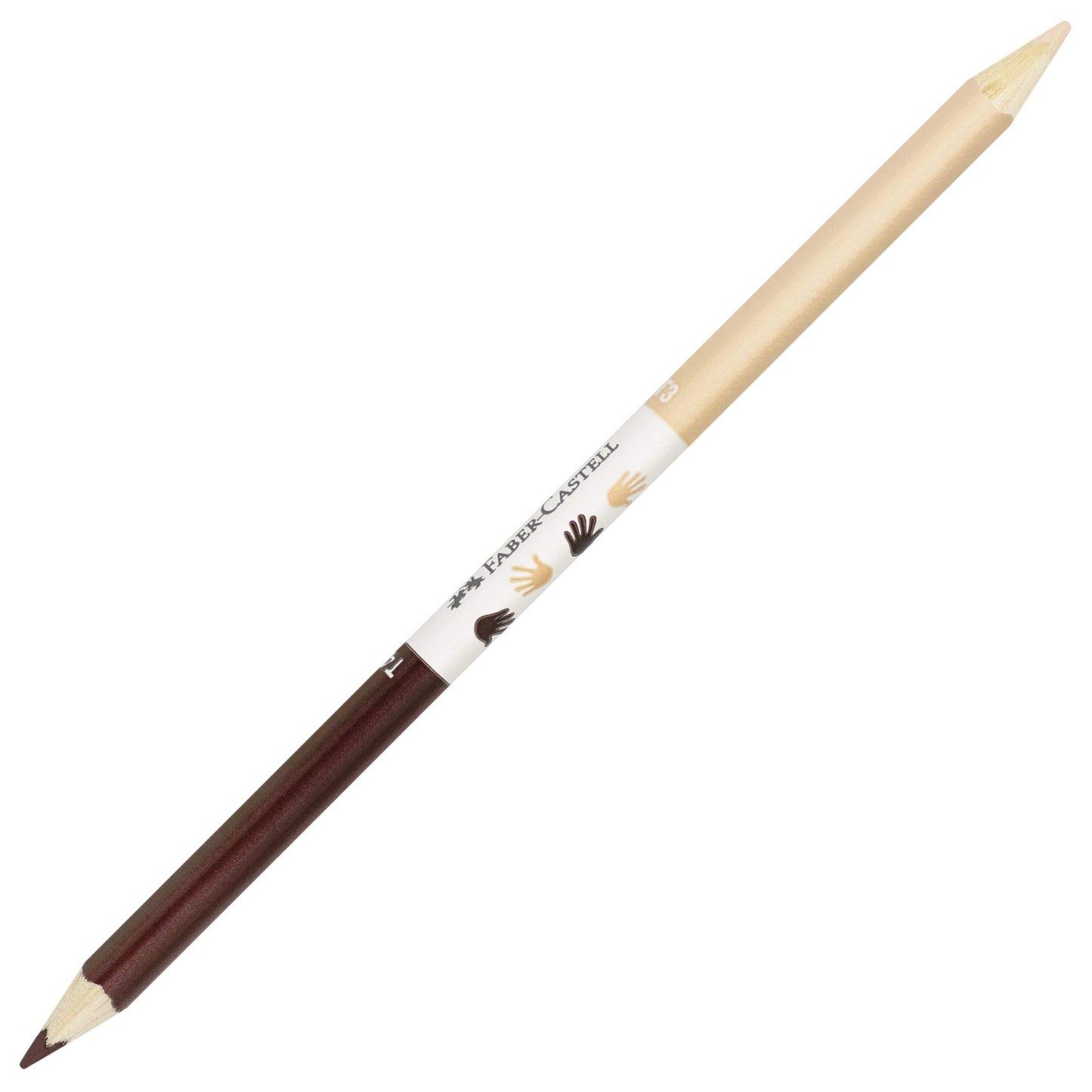 Faber-Castell 201746 - Colour Grip colored pencils Children of the world, 10 colored pencils + 3 pencils each with 2 skin tones, 1 piece