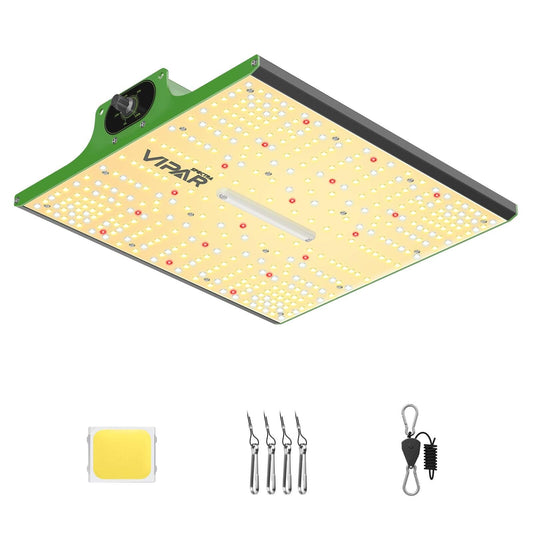 VIPARSPECTRA P600 LED grow light, 2024 plant lamp LED full spectrum, plant lamps LED grow light, dimming 0%-100% for greenhouse indoor plants seedling vegetable flower for grow tent 60x60cm 40x40cm.