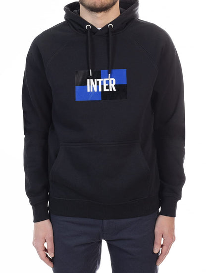 Inter New Logo Hooded Sweatshirt Unisex - Adult
