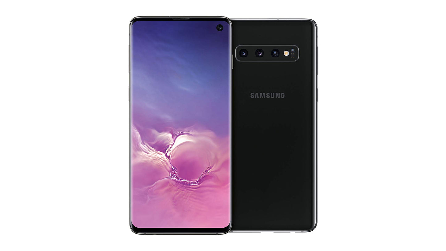 Samsung Galaxy S10 smartphone (6.1 inch, 128GB internal storage, 8GB RAM, prism black) - [Standard] German version