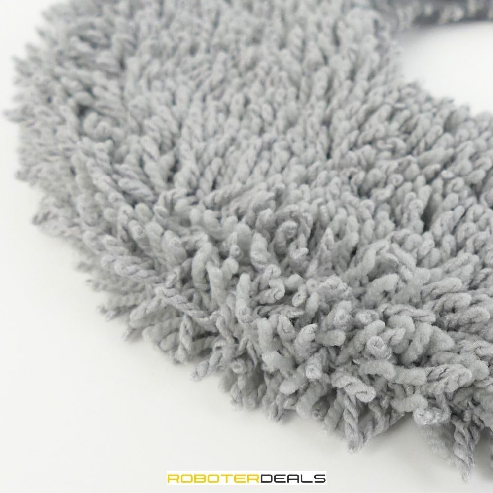 Robot Deals - Mop cloth, mop bracket (2 pieces) including pads for Dreame L20 Ultra robotic vacuum cleaner.