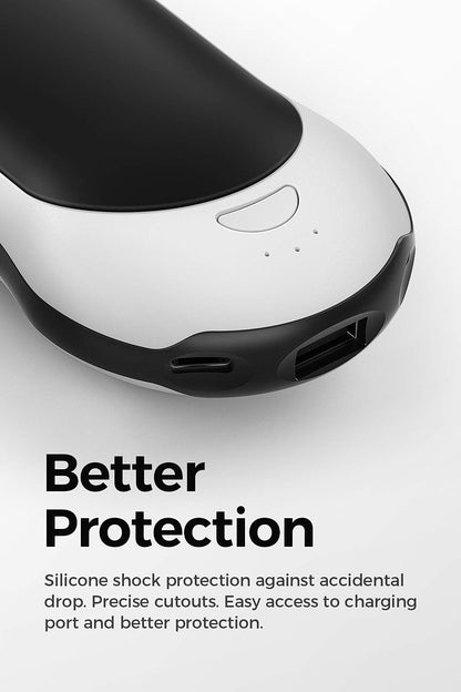 OCOOPA 10000mAh Rechargeable Hand Warmer, Electric Portable Pocket Warmer Powerbank, 15 Hours Long-lasting Heat for Outdoor Activities, Hunting, Golf, Camping, For Women, Men, Black
