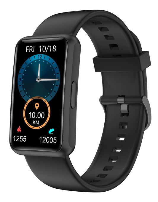 HUAKUA Pedometer Watch (No app and phone) 1.47 inch touchscreen Simple Smartwatch Fitness Tracker with Calorie Counter, Sleep Monitor, Stopwatch Waterproof IP68, Timer Fitness Watch for Walking Running