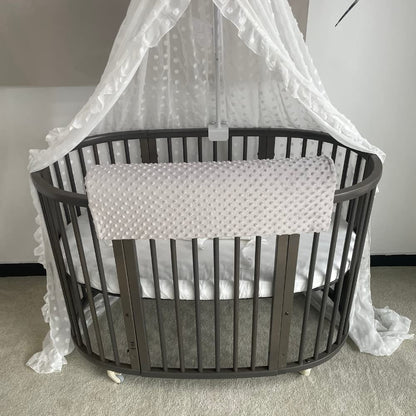 Wonder Space Bed Rail Guard for Kids Beds, Bed Rail Padding Bumper - Anti-Collision | Increased Height | Fall Prevention, Easy Installation Safety Universal Fit (Gray, 90cm)