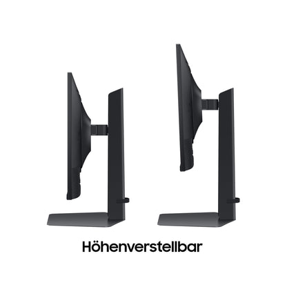 Samsung Odyssey G50D QHD Gaming Monitor, 27-inch screen with Fast IPS panel, 2560 x 1440 pixels, AMD FreeSync, 180Hz refresh rate, 1ms response time (GtG).