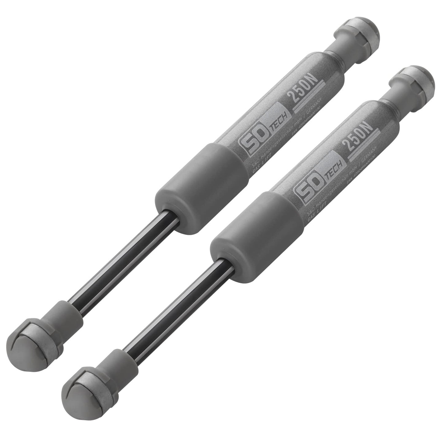 2 gas pressure dampers 250 N compression springs replacement part for KESSEBÖHMER Lift-o-Mat by SOTECH